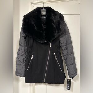 Buffalo David Britton Jacket with faux fur collar